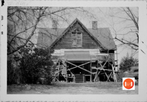Historic Clowney home, images courtesy of the FCHS.