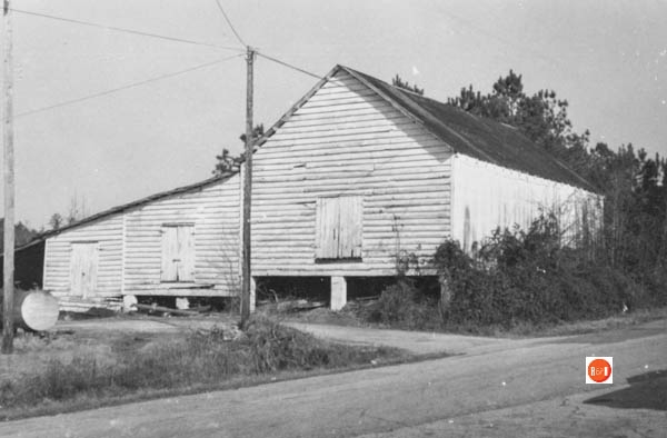 Warehouse for the general store. Courtesy of the SC Dept. of Archives and History – 1983