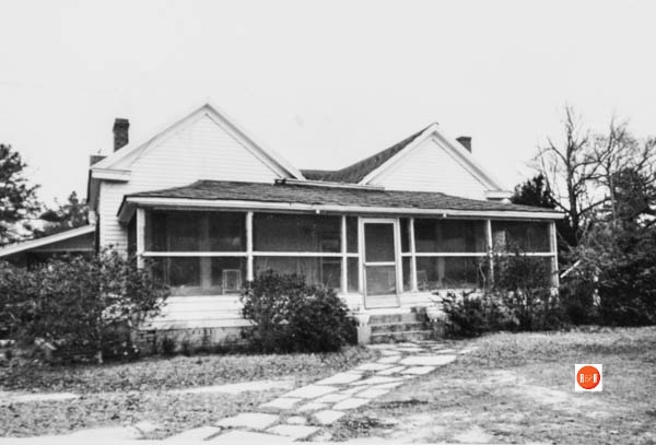 Newbill-Shivar-Wilson home at Shelton, SC, an earlier 19th century home belonging to the founders of the bottling company and later remodeled in the 1930’s. – Courtesy of the SC Dept. of Archives and History – 1983