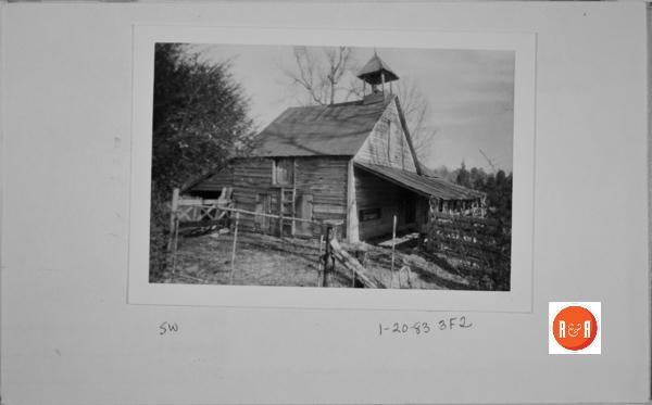 Old S.C. rural school on Baber Road.  Courtesy of the SC Dept. of Archives and History – 1983