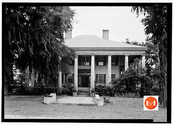 The Columns Plantation House at Mars Bluff - Courtesy of the Library of Congress