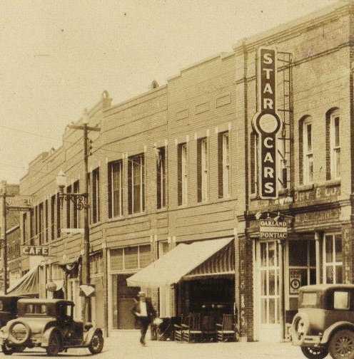 Historic image of the Truluck Block courtesy of R. Myers Truluck, Jr. - 2016