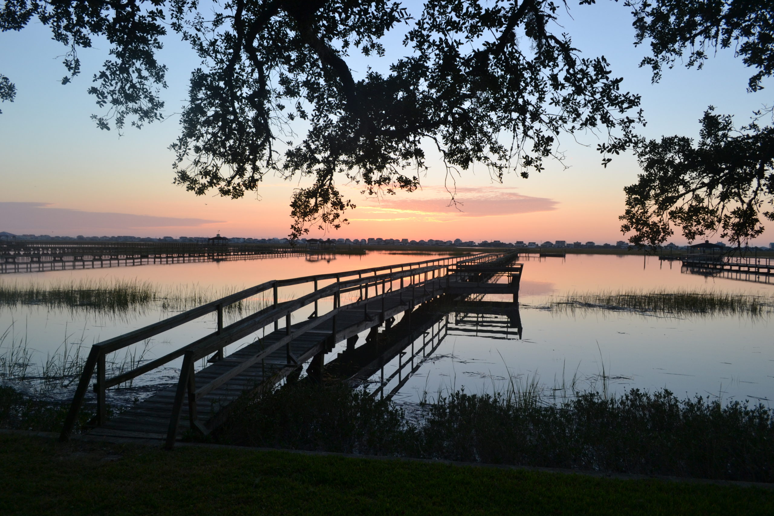 View of the inlet from the Fairey's front porch, 2015