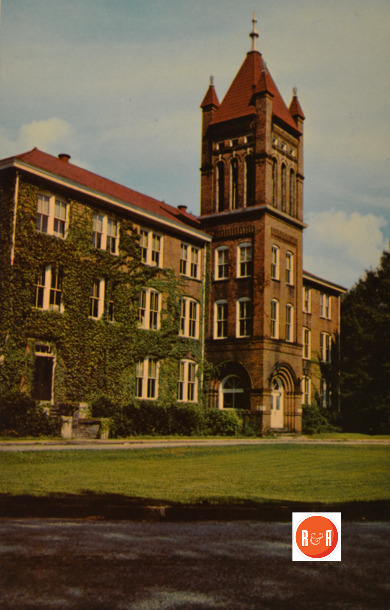 Main Building at Lander College. Courtesy of the Martin Postcard Collection - 2014
