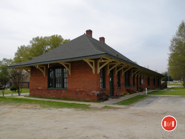 Depot at Ninety Six SC courtesy of photographer Ann L. Helms - 2018