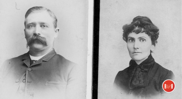 Mr. and Mrs. Thomas Wesley Williams.  Image courtesy of the Brunson - Krueger Collection