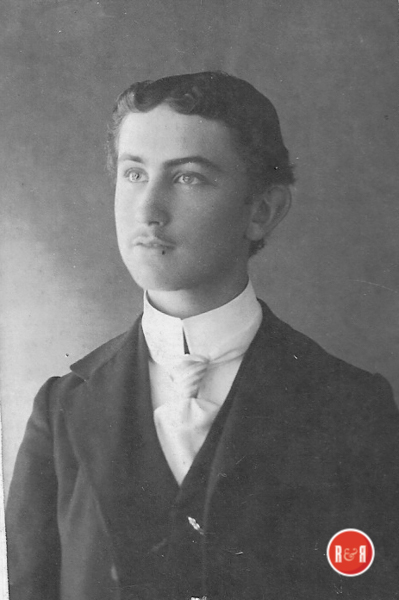 Dr. Richardson, the husband of Hattie (Brunson) - Courtesy of the Brunson - Krueger Collection