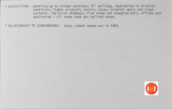 Courtesy of the SC Dept. of Archives and History – 1977