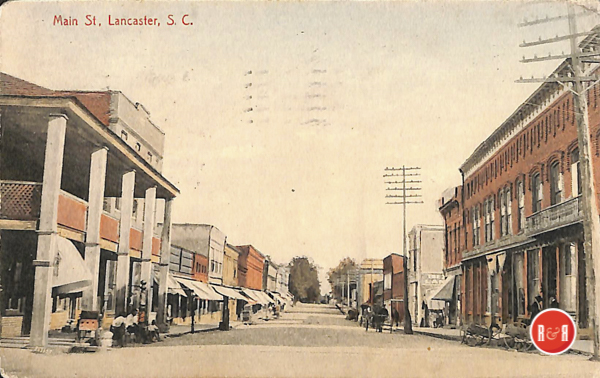Early postcard view of the street, courtesy of the AFLLC Collection - 2017