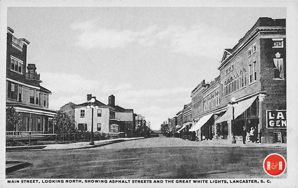 Misc. images of the Springs Block and Main Street in Lancaster Co., S.C.  Courtesy of the AFLLC Collection - 2017