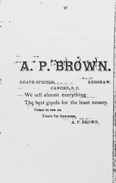 A.P. Brown
