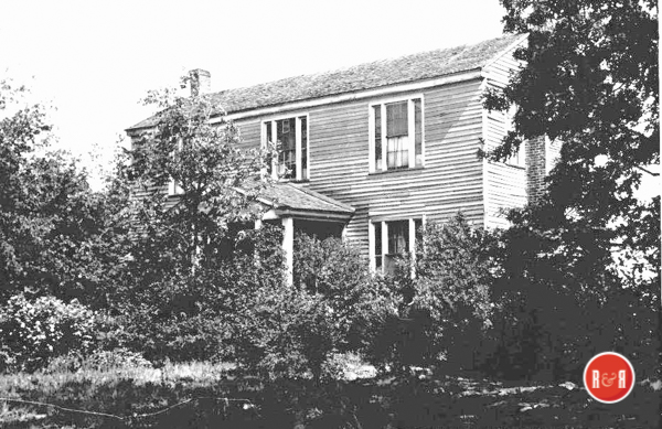 The J. William Copeland home was also constructed by Thomas Badgett – Courtesy of Martin Meek
