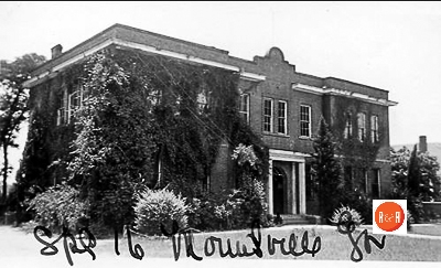 Mountville Graded School – Courtesyf of the SCDAH, image taken between 1935-1950.