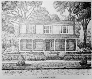 Image courtesy of the Laurens County Sketchbook - J. S. Bolick, Artist - Author
