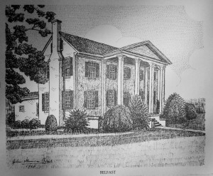 Image courtesy of the Laurens County Sketchbook - J. S. Bolick, Artist - Author