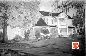 Courtesy of the GCO Hist. Society – Painting by Frances Harris Moore.