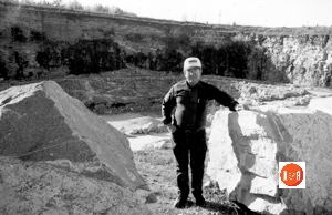 Jimmy “Red” Armstrong, an employee of 37 years at Vulcon Mateirals. Willie T. Owings owned the rock quarry and Campbell Limestone operated in in the 1950’s until it was sold to Valcan Materials in the 1970’s.