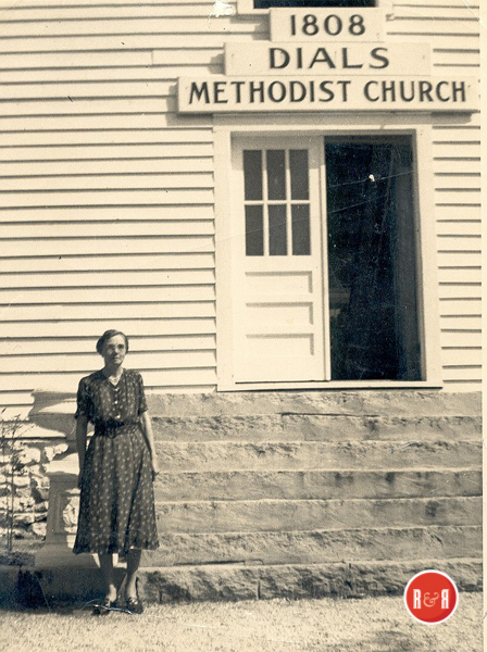 Lily Thomason taught Sunday School for over fifty years at Dials Methodist Church.