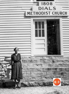 Lily Thomason taught Sunday School for over fifty years at Dials Methodist Church.