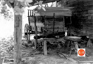 Old wagon at the W.W. Schofield’s farm at 92 Tucker Road, Gray Court, SC
