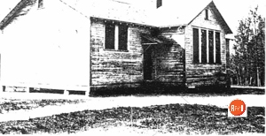 Center Rabun School in 1924 – 14155 Highway 101 South