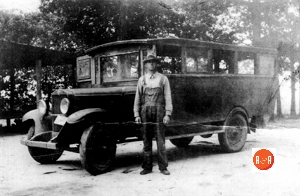Claud Cook was a bus driver in the 1930’s