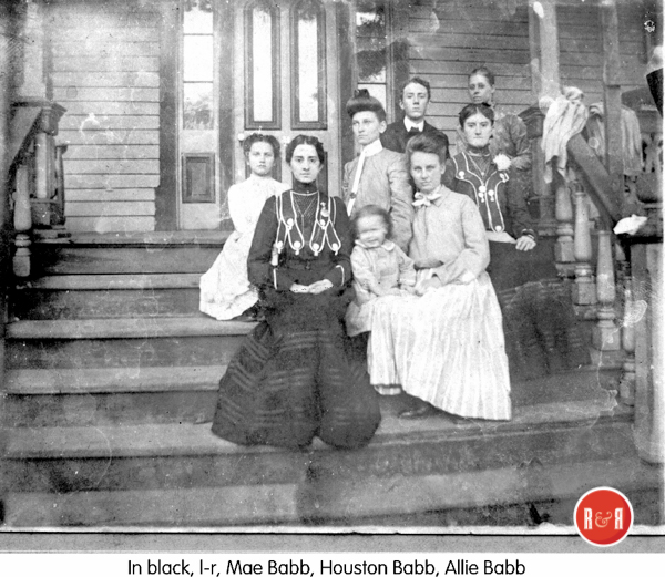 Babb Family Images - Courtesy of the GCO Historical Society