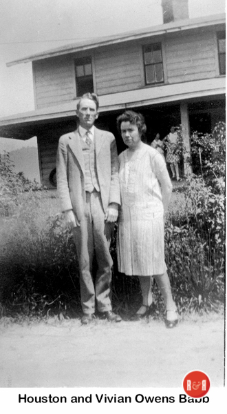 Images of Houston and Vivian Owens Babb - Courtesy of the GCO Historical Society