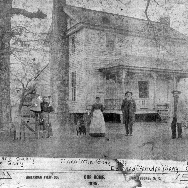 Edward Gray Home in the Eden Community – Courtesy of the GCO Hist. Society