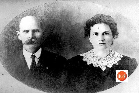 Pierce Moore Hellams and his wife Mary Mahaley Robinson Hellams were parents of eleven children and three sets of twins.