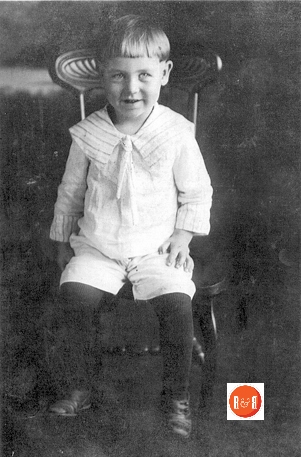 Postell Hughes at age four.