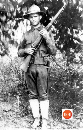 World War I veteran – John P. Hunter, the son of Oscar Hunter