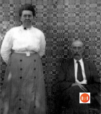 John Thomas Owings and second wife, Luretin Owings.
