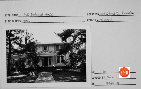 Courtesy of the SC Dept. of Archives – 1984