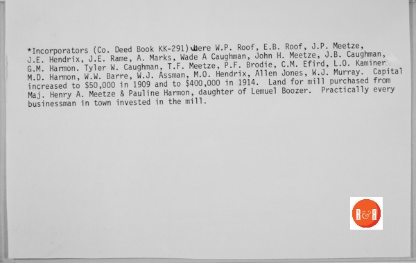 Courtesy of the S.C. Dept. of Archives and History