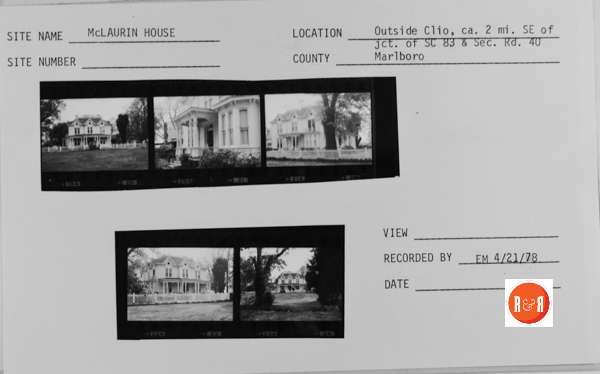 Courtesy of the S.C. Dept. of Archives and History