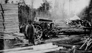 At the turn of the 20th century the McCormick County's lumber business was booming. Images courtesy of the Edmonds Collection.