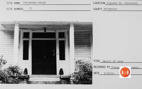 Courtesy of the S.C. Dept. of Archives and History