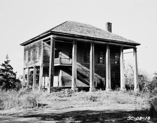 Caldwell Masonic Lodge ca. 1851 built y Wm. B. Dorn. Photo by John W. Busch, 1946