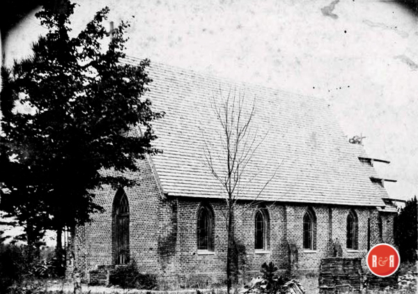 Saint Stephen's Episcopal Church: A beautiful example of simple Gothic architecture built in 1883. It was destroyed by a tornado in ca. 1950's.