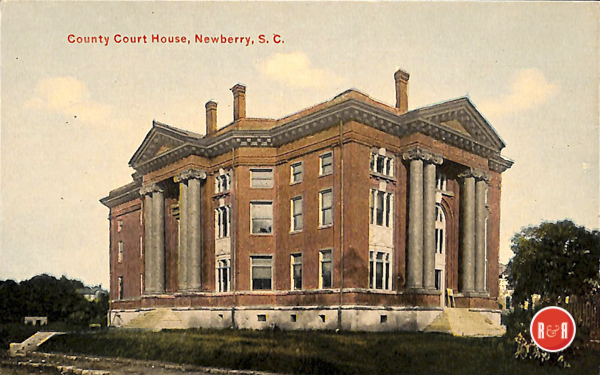 Early postcard image of the courthouse.  Courtesy of the AFLLC Collection - 2017