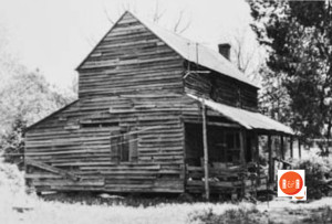Kibler Cabin in 1983 - SCDAH