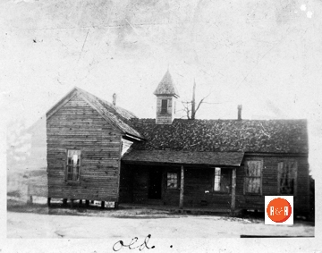 The “Old” New Hope Zion school – Courtesy of the Pettus Archives at Winthrop Un., the Fitzgerald Collection.