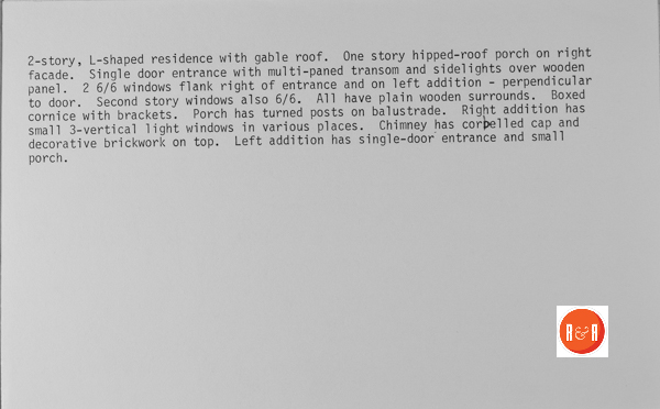 Courtesy of the S.C. Dept. of Archives and History