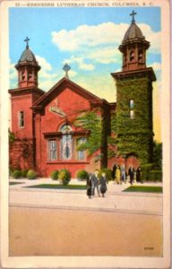 Early 20th century postcard view of the church. Courtesy of the Wingard Collection.