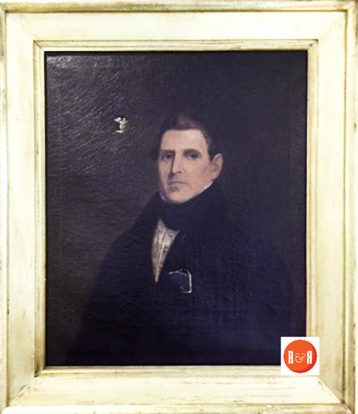 Portait of Hiram Hutchison, I of Hamber, S.C. and New York City. Courtesy of the Hutchison Family - 2016