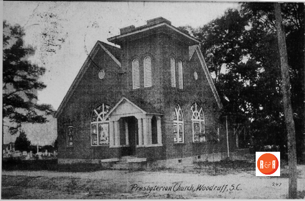 Presbyterian Church of Woodruff, S.C. Courtesy of the Willis Collection, 2016