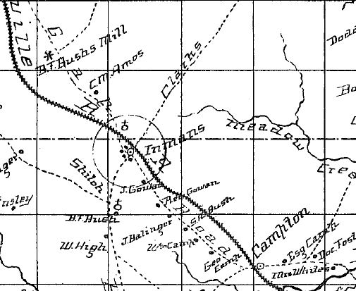 Sloan – Epton's Spartanburg Co Map ca. 1869. Courtesy of the Cobb Collection – Other Side of the River Museum, 2016