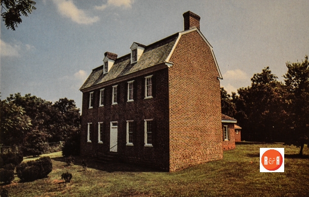Postcard view of the restored Price House, ca. 1975. Courtesy of the Martin Postcard Collection – 2014