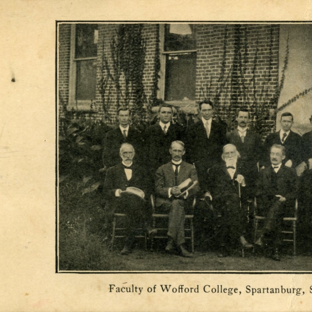 Faculty of the college. Date Unknown – courtesy of the Turner Postcard Collection, 2012 (Image is not cut off!)